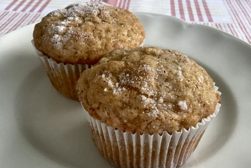 muffins de banana